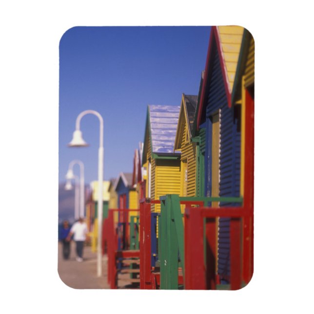 Imán Cajas de baño de Muizenburg, cerca de Ciudad del C (Vertical)