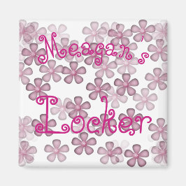 Imán Cajón de flores personalizado