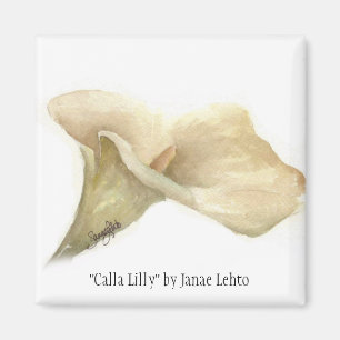 Imán "Cala Lilly" por Janae Lehto