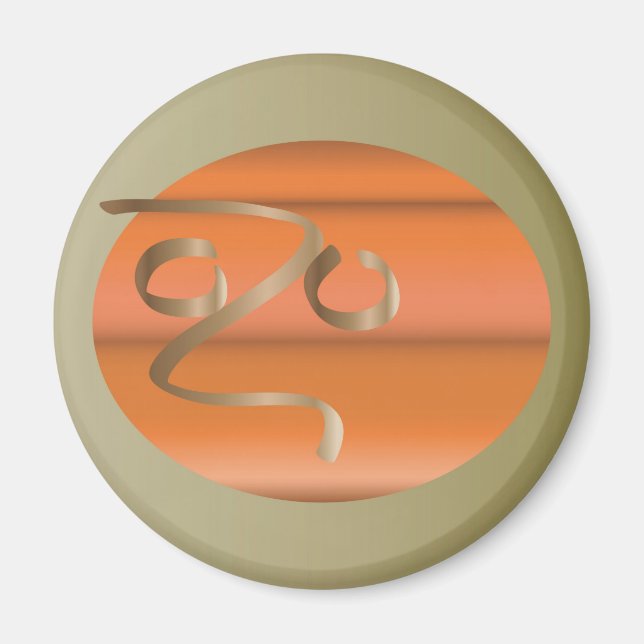 Imán calabaza (Frente)