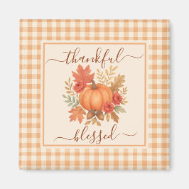 Imán Calabaza agradecida y bendita | Acción de Gracias 