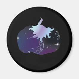 Imán Calabaza azul oscuro