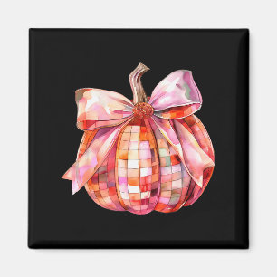Imán Calabaza de Bola de Disco Naranja y Otoño NK Hallo