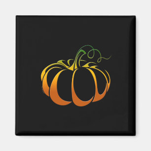Imán Calabaza de bonito en tonos de otoño