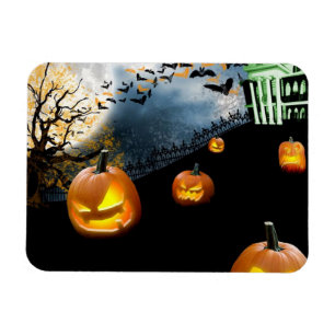 Imán Calabaza de Halloween