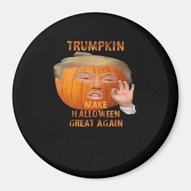 Imán Calabaza de Trumpkin vuelve a hacer grande a Hallo (Frente)