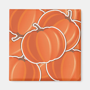 Imán Calabaza divertida