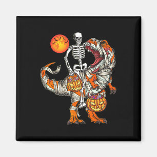 Imán Calabaza espeluznante esqueleto de dinosaurio de H