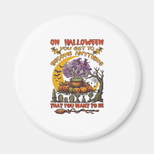 Imán Calabaza Fantasma Gato Caldero Cualquier Cosa Hall