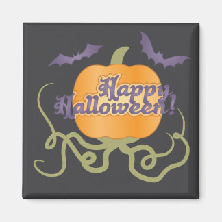 Imán Calabaza feliz de Halloween