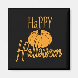 Imán Calabaza feliz de Halloween