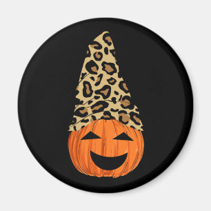 Imán Calabaza Gorra Cute Leopardo