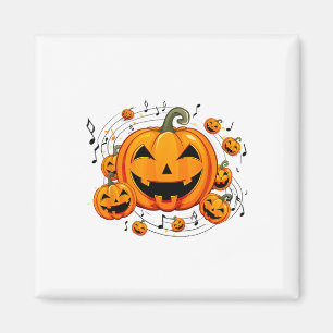Imán Calabaza Halloween Fall del profesor de música