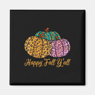 Imán Calabaza leopardo Feliz otoño Mar de calabaza otoñ