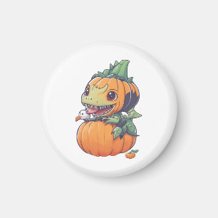 Imán calabaza loca tratando de comer espeluznante 