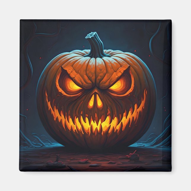 Imán Calabaza malvada (Frente)