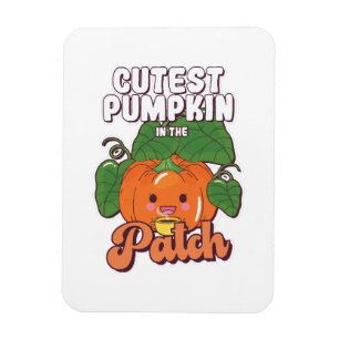 Imán calabaza más linda de la parcela
