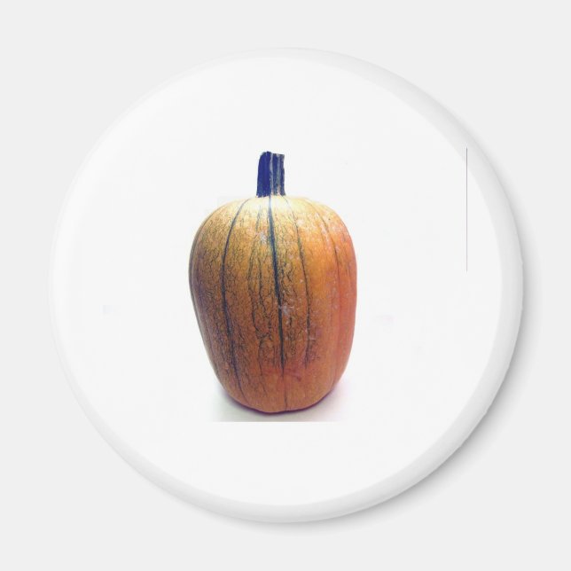 Imán Calabaza Naranja (Frente)