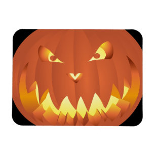 Imán Calabaza para Halloween...