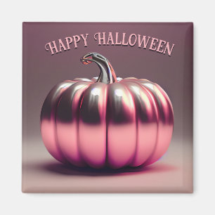 Imán Calabaza rosa brillante