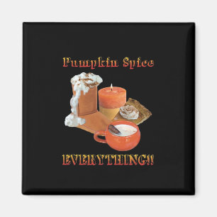 Imán Calabaza Spice Everything Sloth Halloween