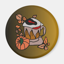 Imán Calabaza y vibraciones de ojos confeccionados a la