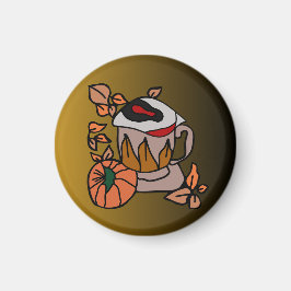 Imán Calabaza y vibraciones de ojos confeccionados a la