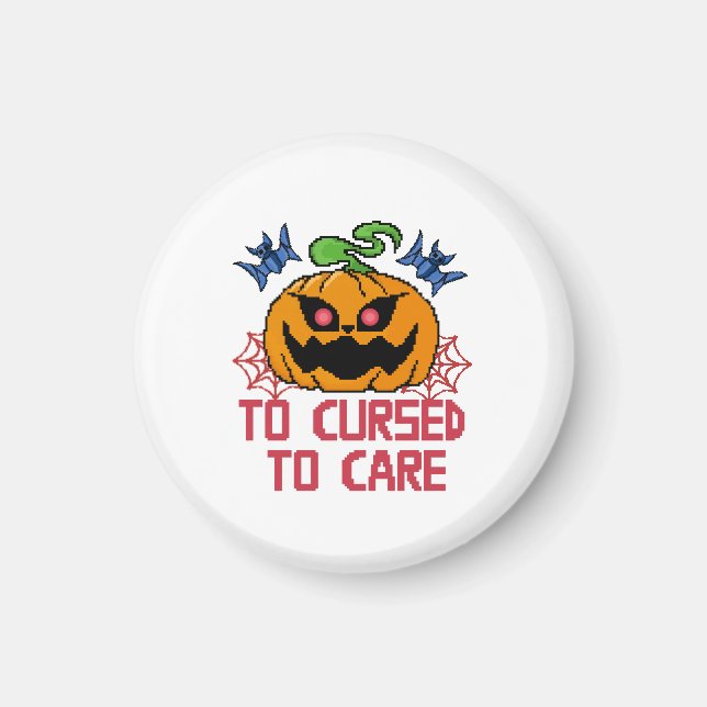 Imán Calabazas, cráneos y murciélagos de arte de piano (Frente)