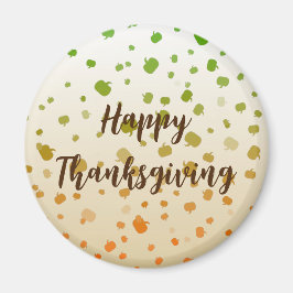 Imán Calabazas de Acción de Gracias