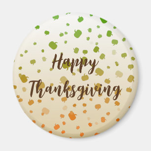 Imán Calabazas de Acción de Gracias