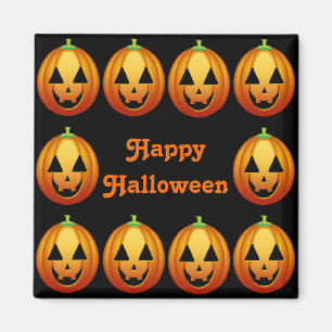 Imán Calabazas Feliz Halloween