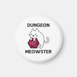 Imán Calabozo Meowster Gato Divertido
