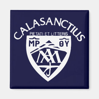 Imán Calasanctius Square Magnet