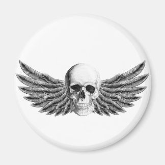 Imán calavera1-alada