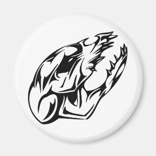 Imán Calavera animal