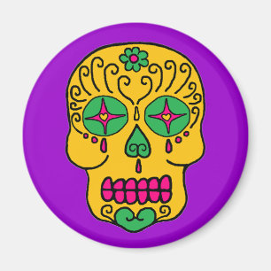 Imán Calavera de azúcar