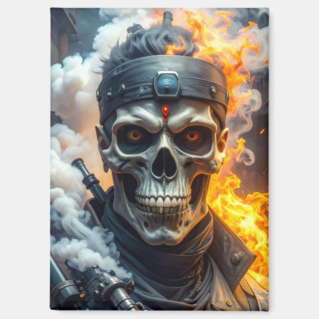 Imán Calavera de la Muerte (Anverso)