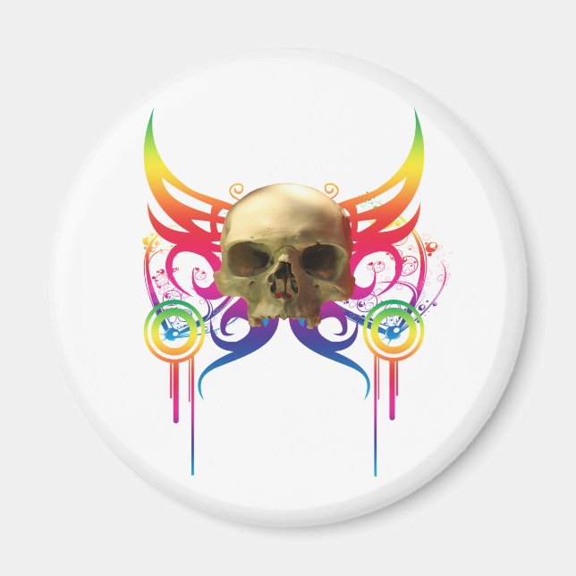 Imán Calavera de vampiro (Frente)