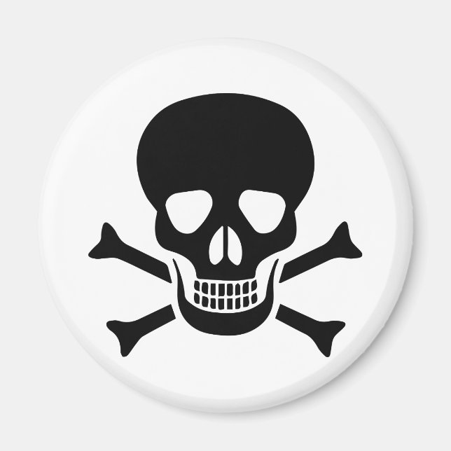 Imán Calavera humana (Frente)