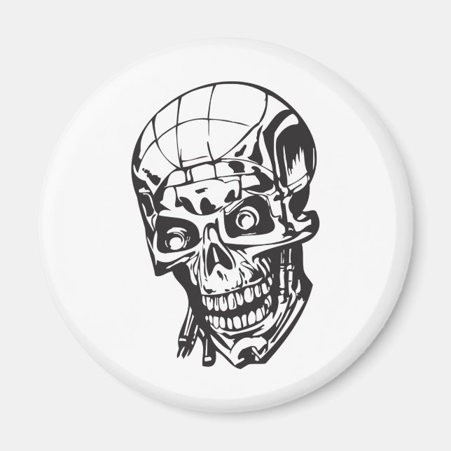 Imán Calavera humana 159 (Frente)