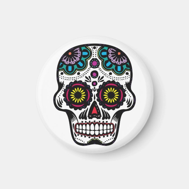 Imán Calavera/imán (Frente)