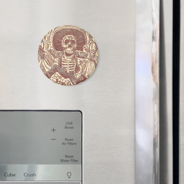 Imán Calavera Oaxaca (In situ (nevera))