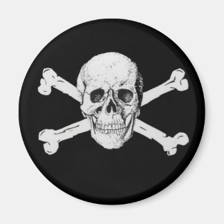 Imán Calavera pirata y encrucijada