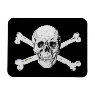 Imán Calavera pirata y encrucijada
