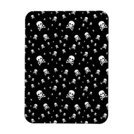 Imán Calaveras de piratas blancos de Littles sobre fond