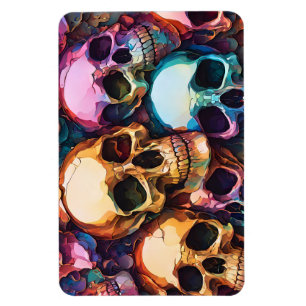 Imán Calaveras Funky
