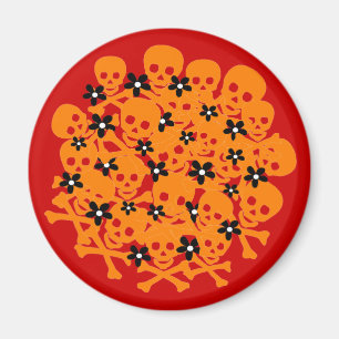 Imán Calaveras y dias