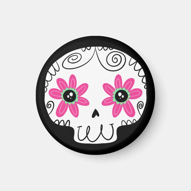 Imán Calaverita Día de la Calaverita Muerta (Frente)