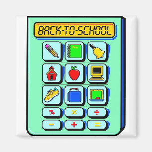 Imán Calculadora De Vuelta A La Escuela