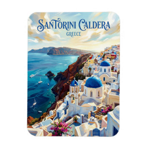 Imán Caldera de Santorini Grecia